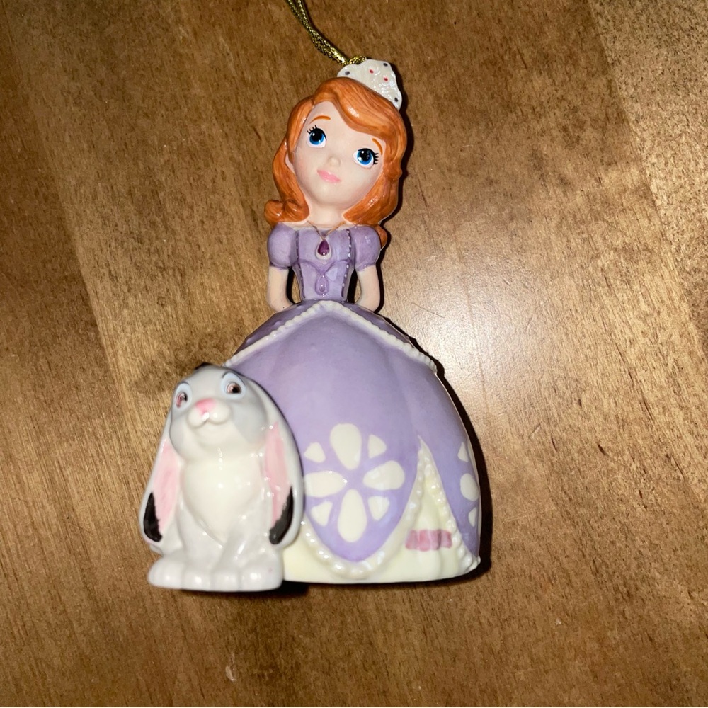 Lenox Disney Princess Sofia & Rabbit Ornament 2015